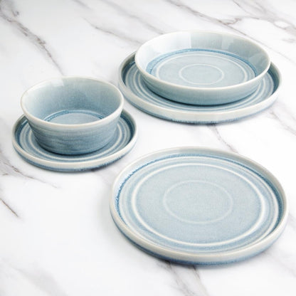 Olympia Cavolo Spring Green Flat Round Bowl - 220mm (4 Pack) • PAS-FB561