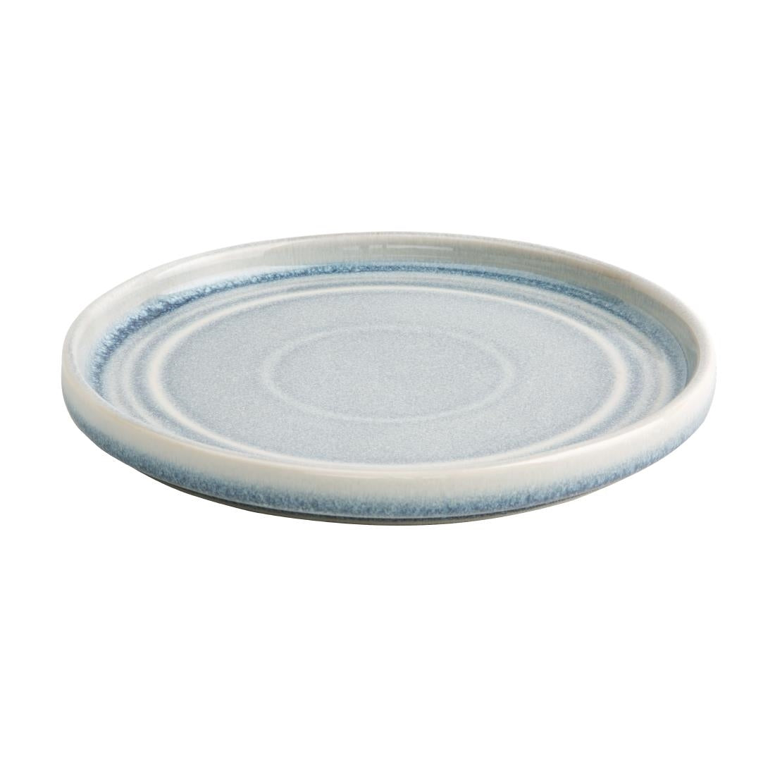 Olympia Cavolo Ice Blue Flat Round Plate - 180mm 7" (6 Pack) • PAS-FB567