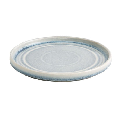 Olympia Cavolo Ice Blue Flat Round Plate - 180mm 7" (6 Pack) • PAS-FB567