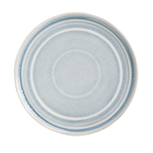 Olympia Cavolo Ice Blue Flat Round Plate - 220mm 8 2/3" (6 Pack) • PAS-FB568