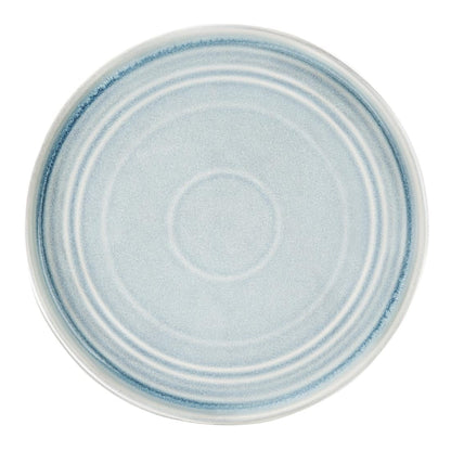 Olympia Cavolo Ice Blue Flat Round Plate - 270mm 10 2/3" (4 Pack) • PAS-FB569