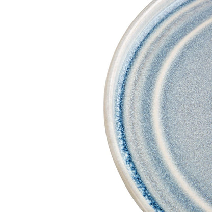 Olympia Cavolo Flat Round Plates Ice Blue 270mm (Pack of 4) • PAS-FB569