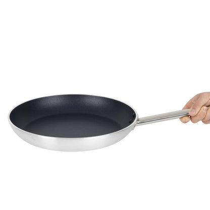 Vogue Aluminium Non-Stick Teflon Induction Frying Pan 360mm • PAS-FB693