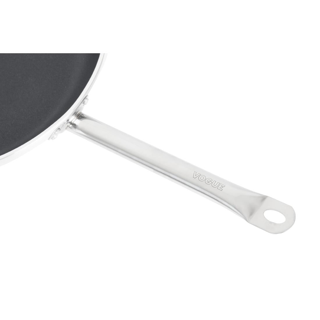 Vogue Aluminium Non-Stick Teflon Induction Frying Pan 400mm • PAS-FB694