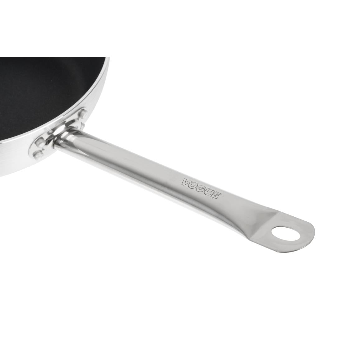 Vogue Aluminium Non-Stick Teflon Platinum Plus Sauté Pan 280mm • PAS-FB695