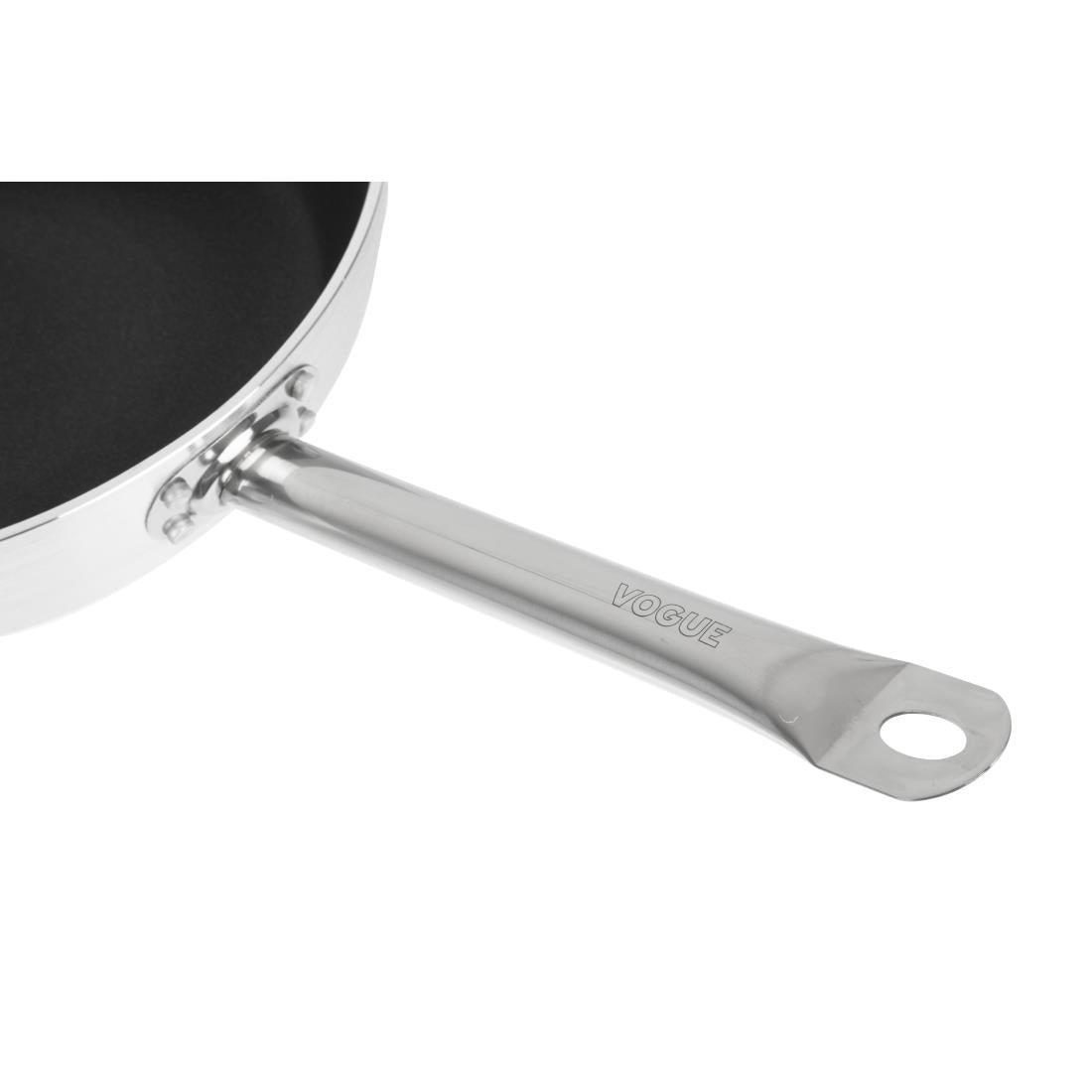 Vogue Aluminium Non-Stick Teflon Platinum Plus Sauté Pan 320mm • PAS-FB696