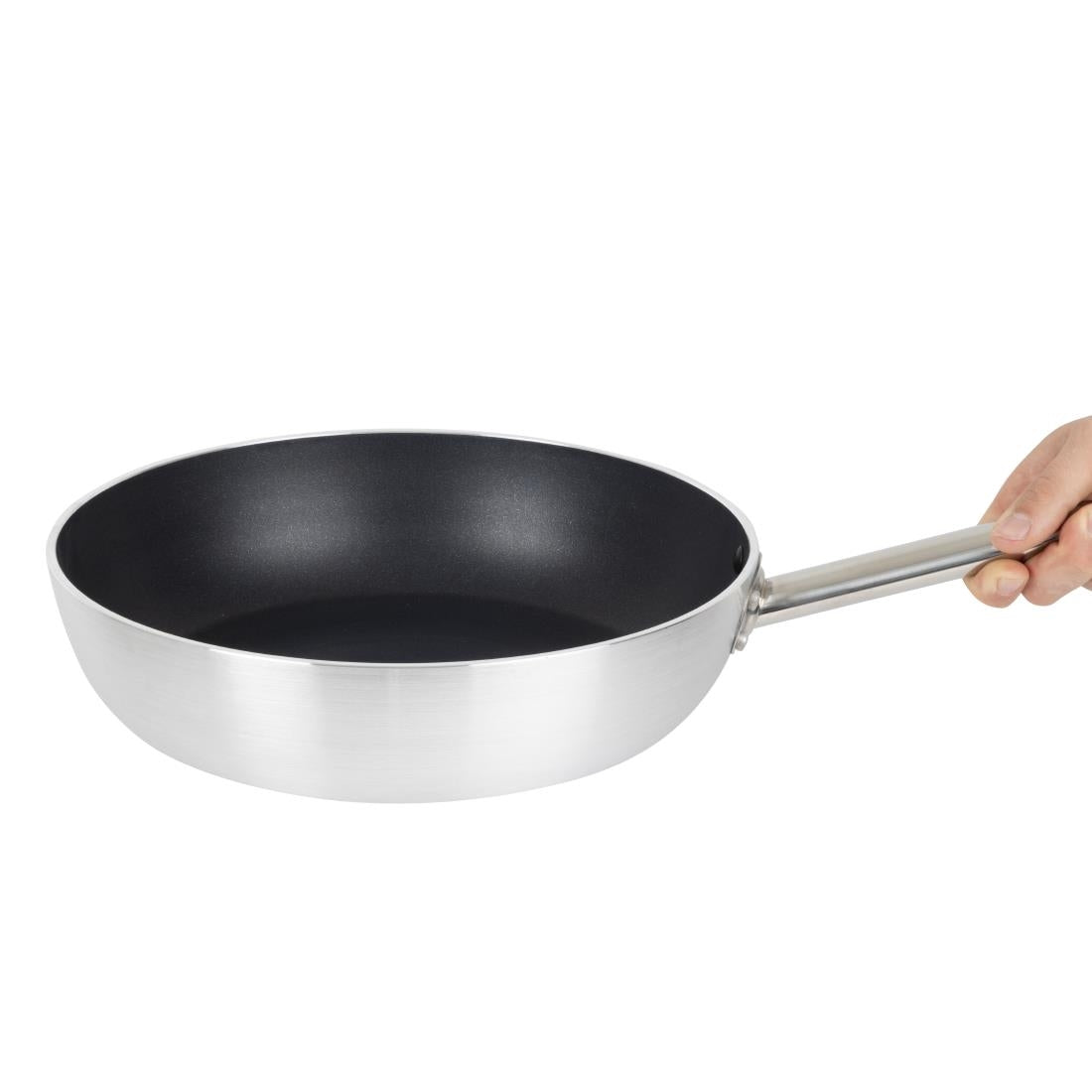 Vogue Aluminium Non-Stick Teflon Platinum Plus Sauté Pan 320mm • PAS-FB696