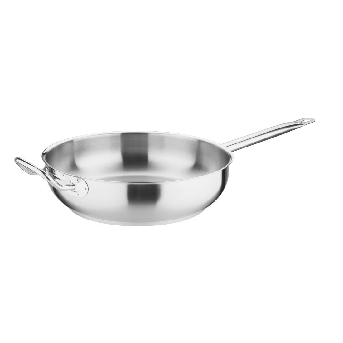 Vogue Stainless Steel Sauté Pan 300mm • PAS-FB699