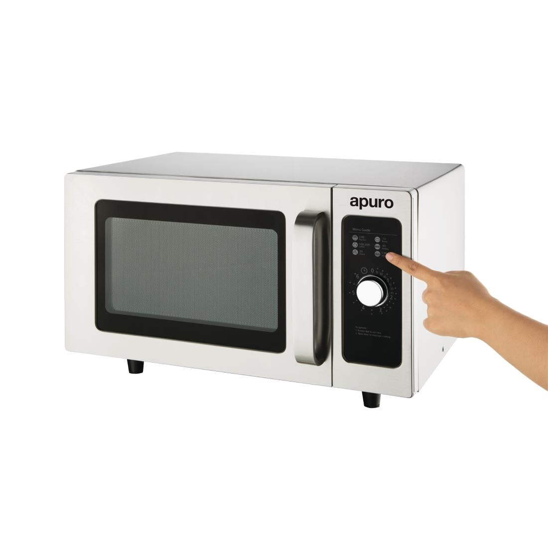 Apuro Light Duty Manual Commercial Microwave 25Ltr • PAS-FB861-A