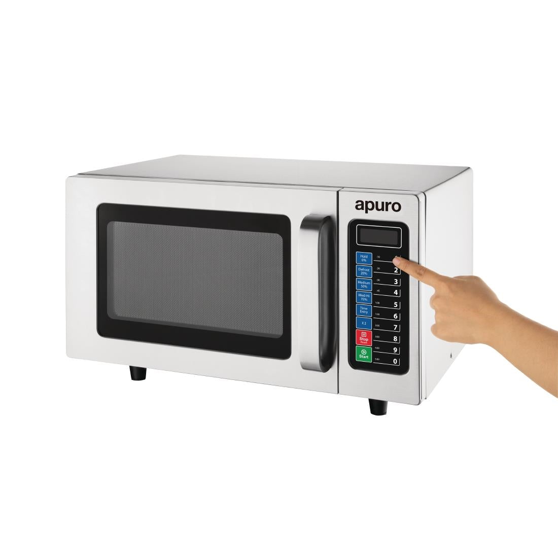 Apuro Light Duty Programmable Commercial Microwave 25Ltr • PAS-FB862-A