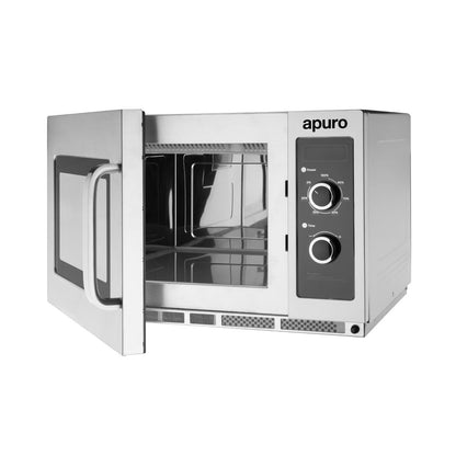 Apuro Heavy Duty Manual Commercial Microwave Oven 1800W 34Ltr • PAS-FB863-A