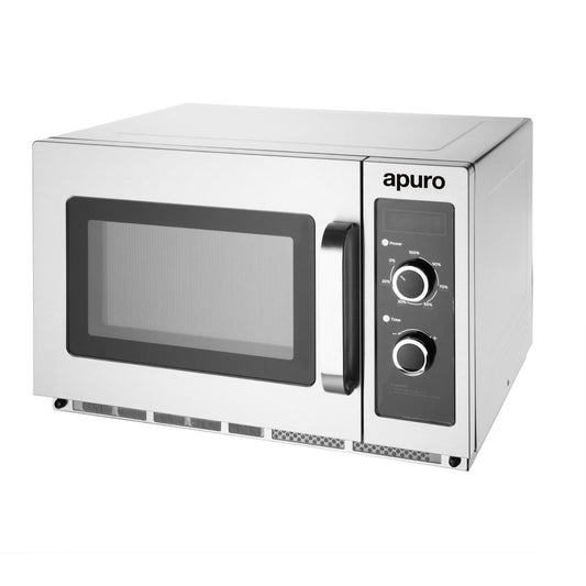 Apuro Heavy Duty Manual Commercial Microwave Oven 1800W 34Ltr • PAS-FB863-A