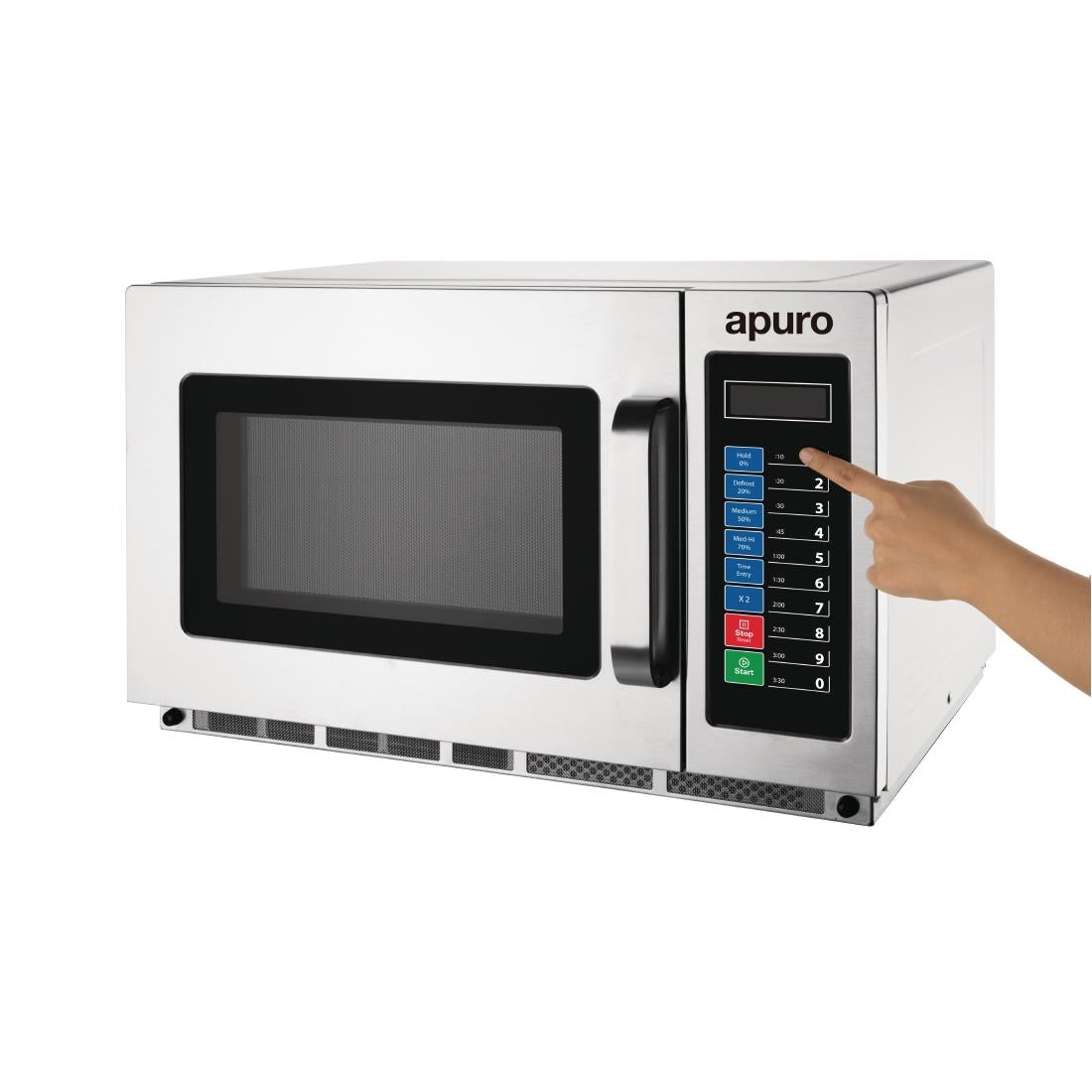 Apuro Medium Duty Programmable Commercial Microwave 1800W 34Ltr • PAS-FB864-A