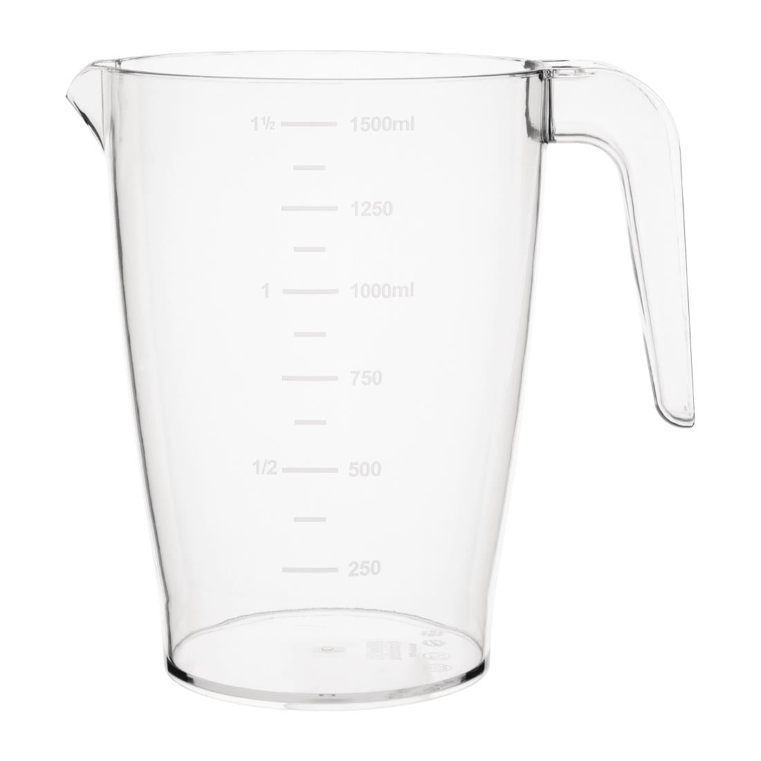 "Olympia Kristallon Polycarbonate Stacking Jug 1.5Ltr" • PAS-FB892