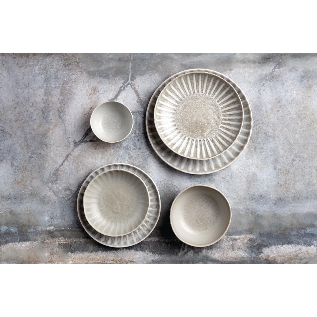 Olympia Corallite Grey Coupe Bowl - 220x50mm (Box 6) • PAS-FB957