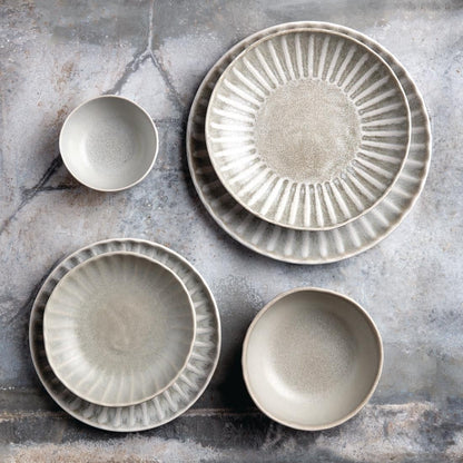 Olympia Corallite Grey Coupe Bowl - 220x50mm (Box 6) • PAS-FB957