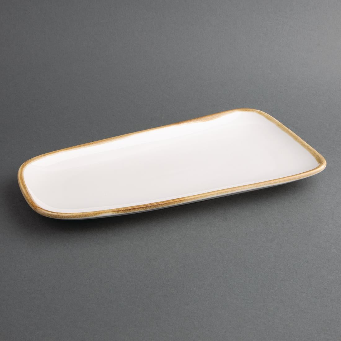 Olympia Kiln Platter Chalk 295mm (4 Pack) (295(W)mm / 11½". Pack Quantity: 4) • PAS-FB974