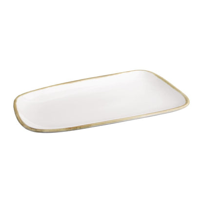Olympia Kiln Platter Chalk 335mm (4 Pack) (355(W)mm / 14". Pack Quantity: 4) • PAS-FB976
