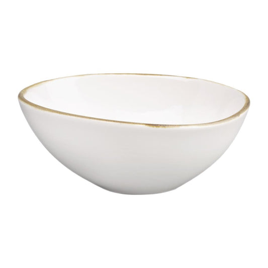 Olympia Kiln Bowl Chalk 215mm 1022ml (4 Pack) (215(Ø)mm / 8½". 1.02Ltr. Pack Quantity: 4) • PAS-FB982