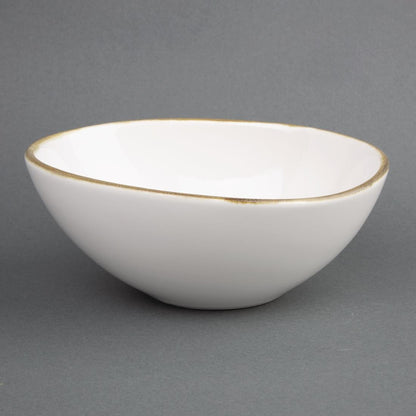 Olympia Kiln Bowl Chalk 215mm 1022ml (4 Pack) (215(Ø)mm / 8½". 1.02Ltr. Pack Quantity: 4) • PAS-FB982