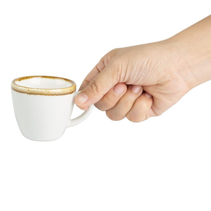 Olympia Kiln Chalk Espresso Cup - 85ml 2.87fl oz (6 Pack) (85ml / 3oz. Pack Quantity: 6) • PAS-FB986