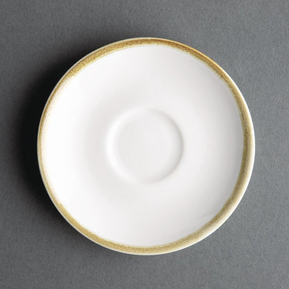 Olympia Kiln Chalk Saucer (Fits FB986) - 115mm 4 1/5" (6 Pack) (115(Ø)mm / 4½". Pack Quantity: 6) • PAS-FB987