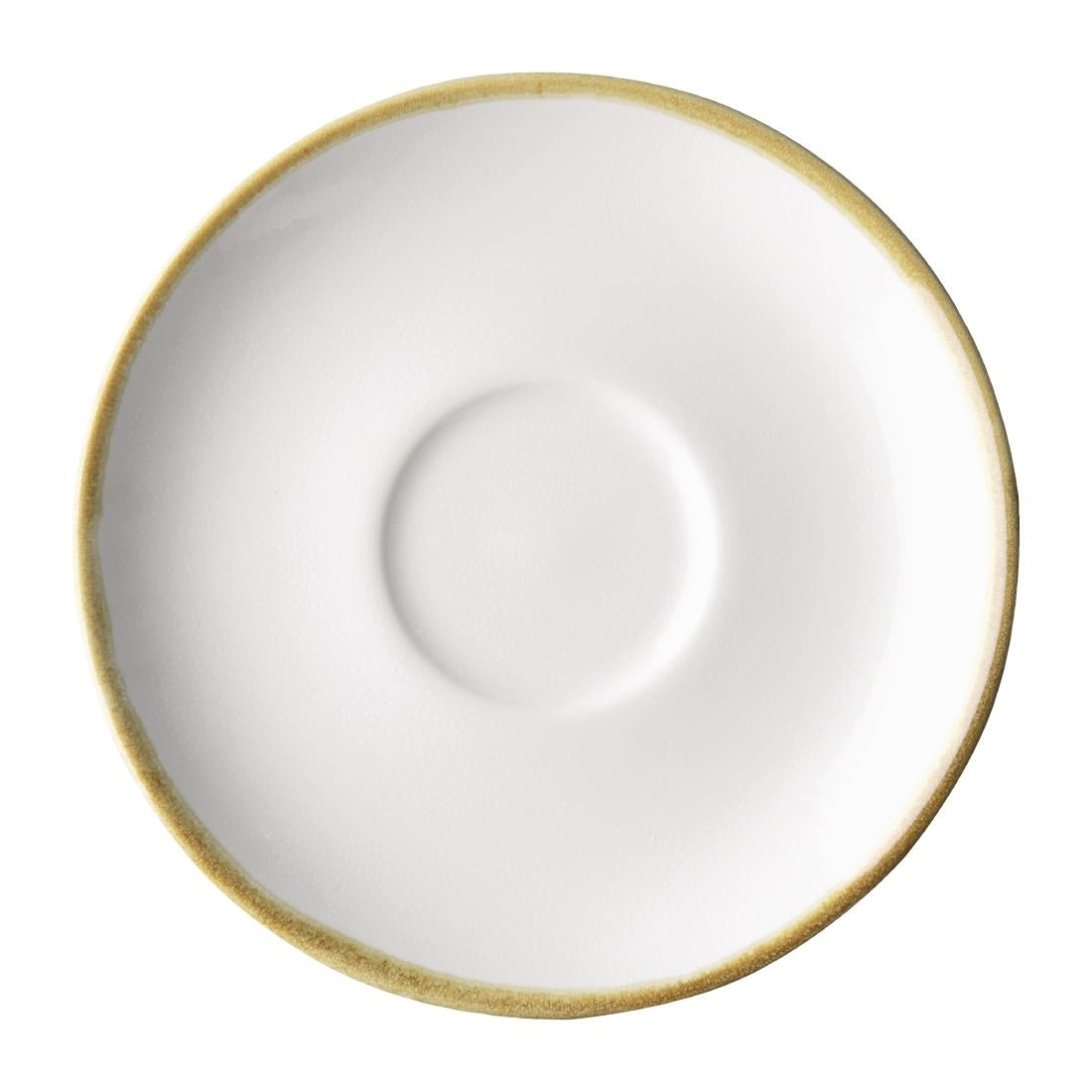 Olympia Kiln Chalk Saucer (Fits FB988) - 140mm 5 1/2" (6 Pack) (140(Ø)mm / 5½". Pack Quantity: 6) • PAS-FB989