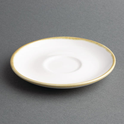 Olympia Kiln Chalk Saucer (Fits FB988) - 140mm 5 1/2" (6 Pack) (140(Ø)mm / 5½". Pack Quantity: 6) • PAS-FB989