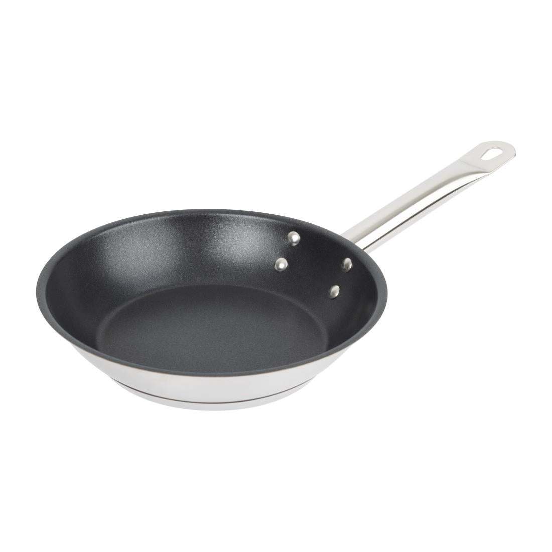 Vogue Stainless Steel Non-Stick Teflon Platinum Plus Frying Pan 200mm • PAS-FC095