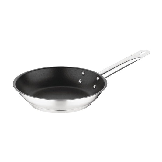 Vogue Stainless Steel Non-Stick Teflon Platinum Plus Frying Pan 200mm • PAS-FC095
