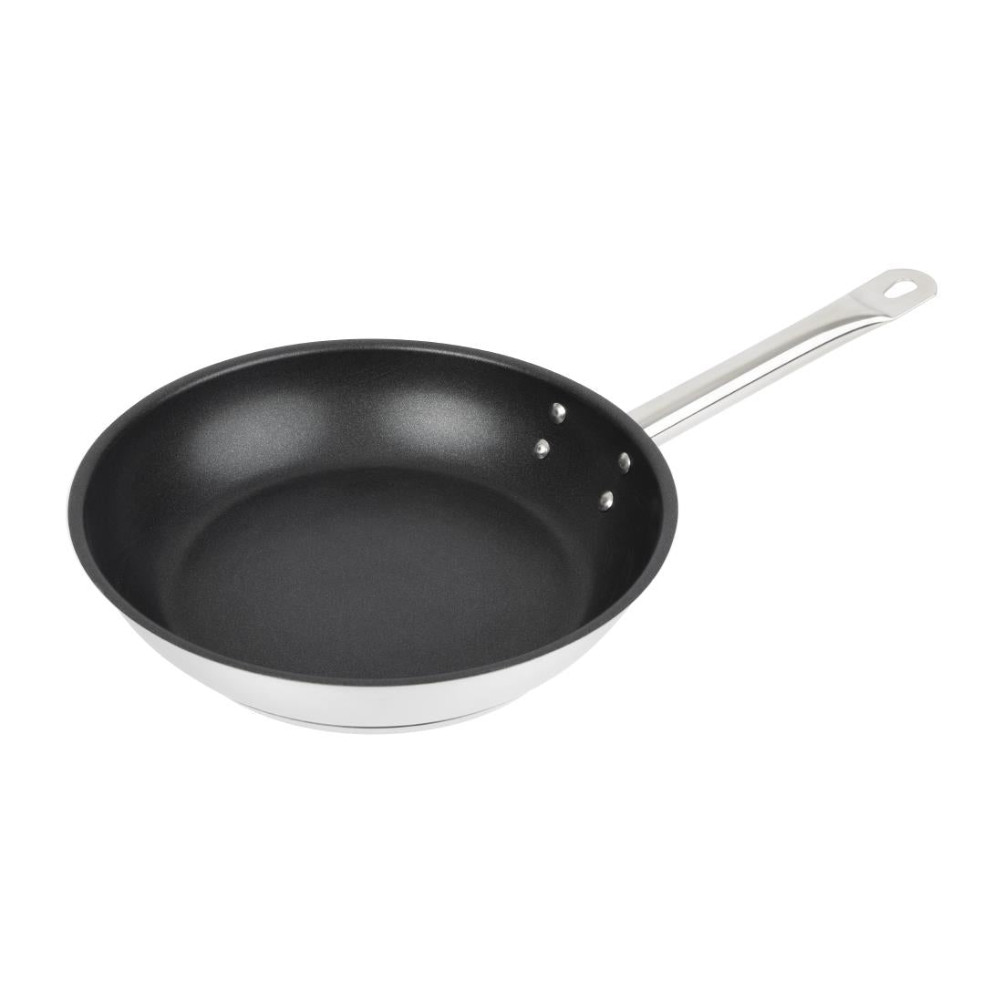 Vogue Stainless Steel Non-Stick Teflon Platinum Plus Frying Pan 240mm • PAS-FC096