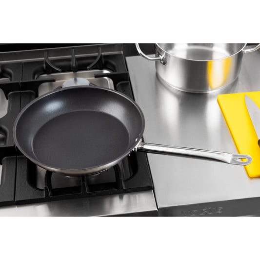Vogue Stainless Steel Non-Stick Teflon Platinum Plus Frying Pan 280mm • PAS-FC097