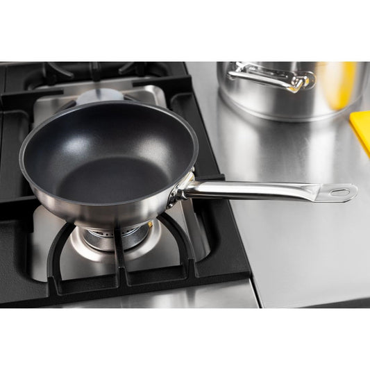 Vogue Stainless Steel Non-Stick Teflon Platinum Plus Sauté Pan 200mm • PAS-FC098