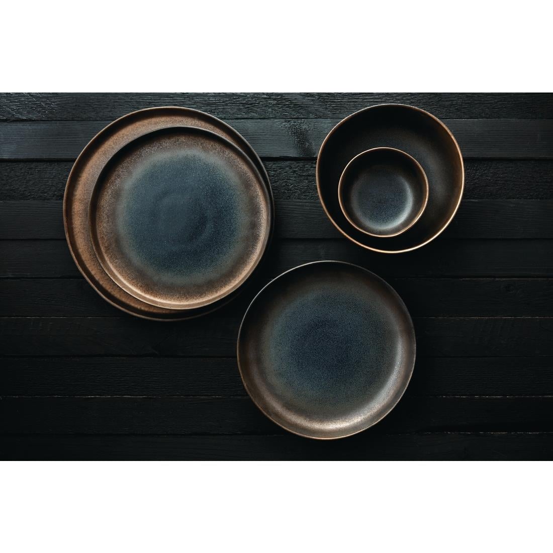 Olympia Ochre Flat Plate - 260mm 10 1/4" (Box 6) • PAS-FC285