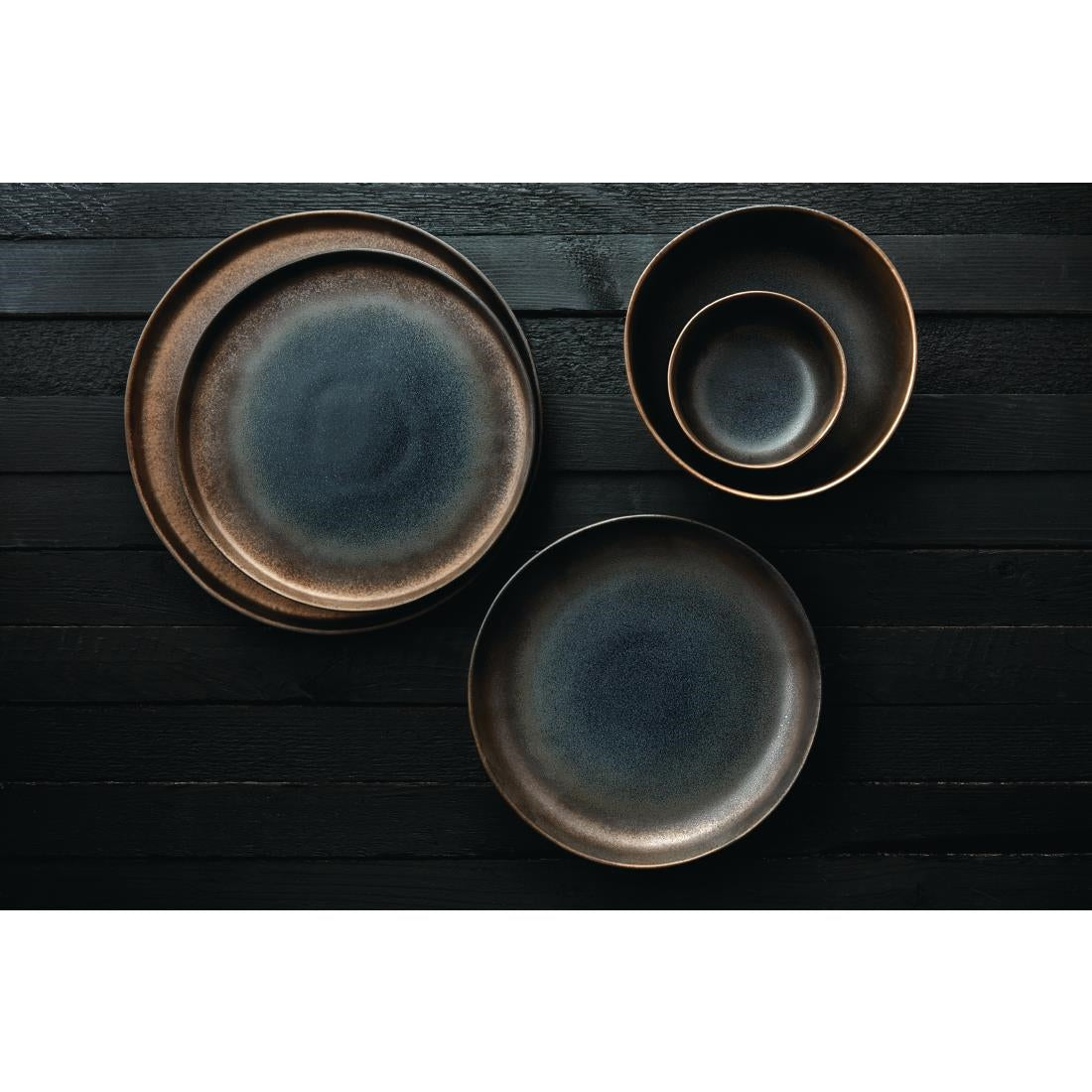 Olympia Ochre Deep Bowls 100mm 250ml (12 Pack) (Pack of 12) • PAS-FC289