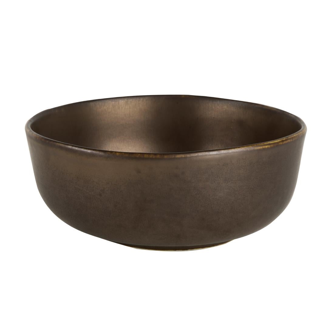 Olympia Ochre Deep Bowls 100mm 250ml (12 Pack) (Pack of 12) • PAS-FC289