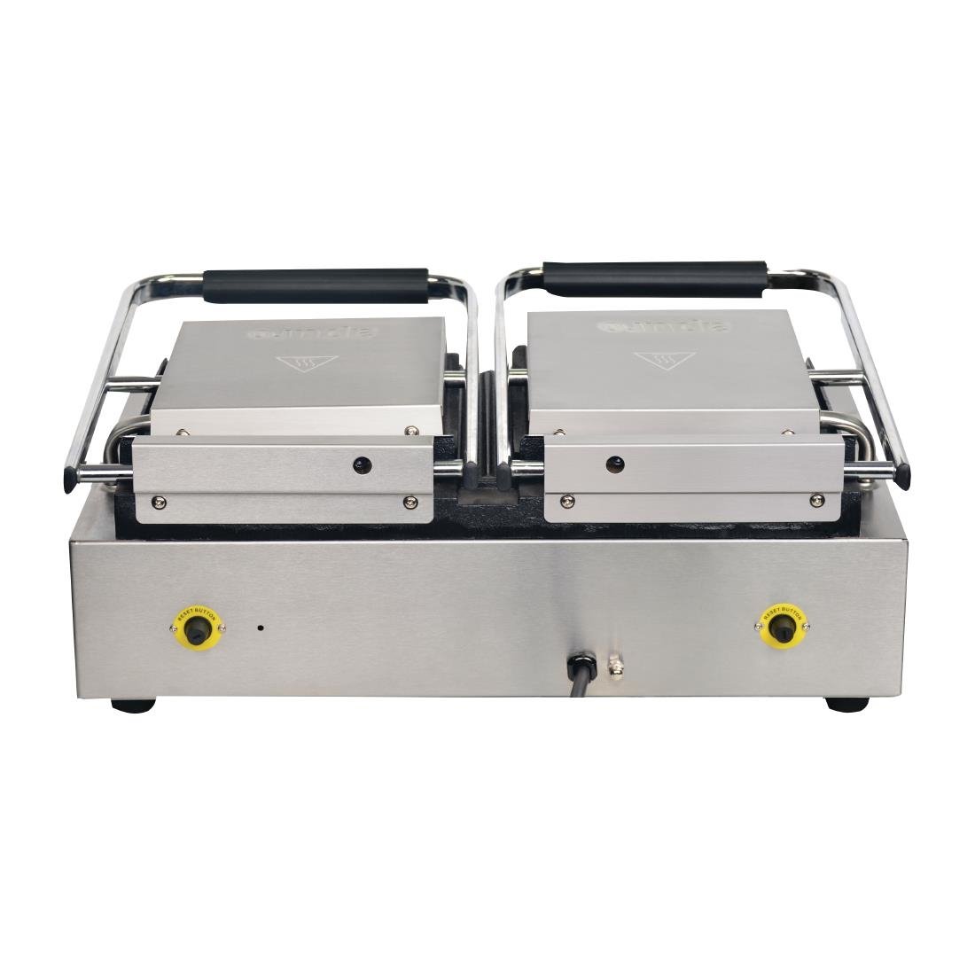 Apuro Double Contact Grill Ribbed Top Plates with Timer • PAS-FC385-A