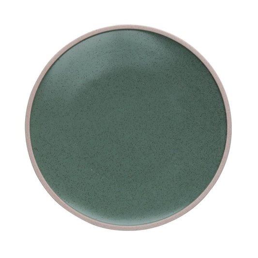 Olympia Anello Green Raw Edge Plates 205mm (6 Pack) • PAS-FC475