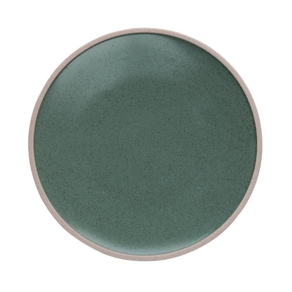 Olympia Anello Green Raw Edge Plates 205mm (6 Pack) (Pack of 6) • PAS-FC475