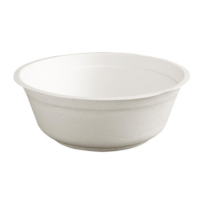 Fiesta Compostable Bagasse Bowls Round 950ml (Pack of 50) • PAS-FC511