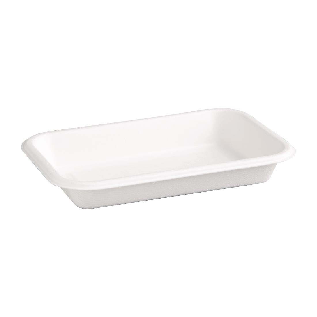 Fiesta Compostable Bagasse Food Trays 340ml (Pack of 50) • PAS-FC528