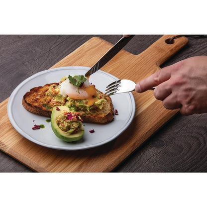 Olympia Raw Coupe Plates 220mm (6 Pack) • PAS-FC597