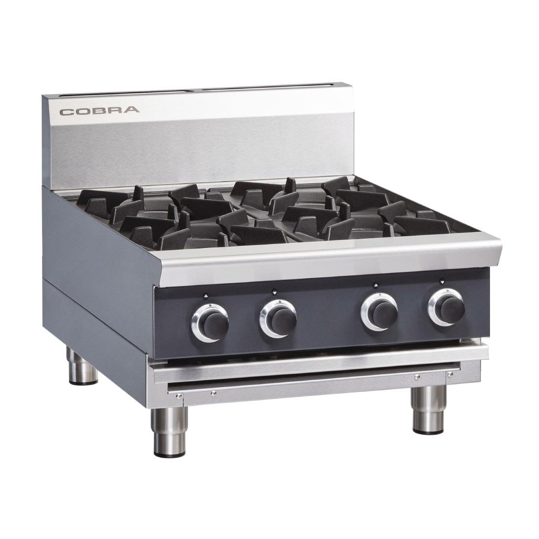 Cobra by Moffat Countertop 4 Burner LPG Gas Cooktop C6D-B • PAS-FD143-P