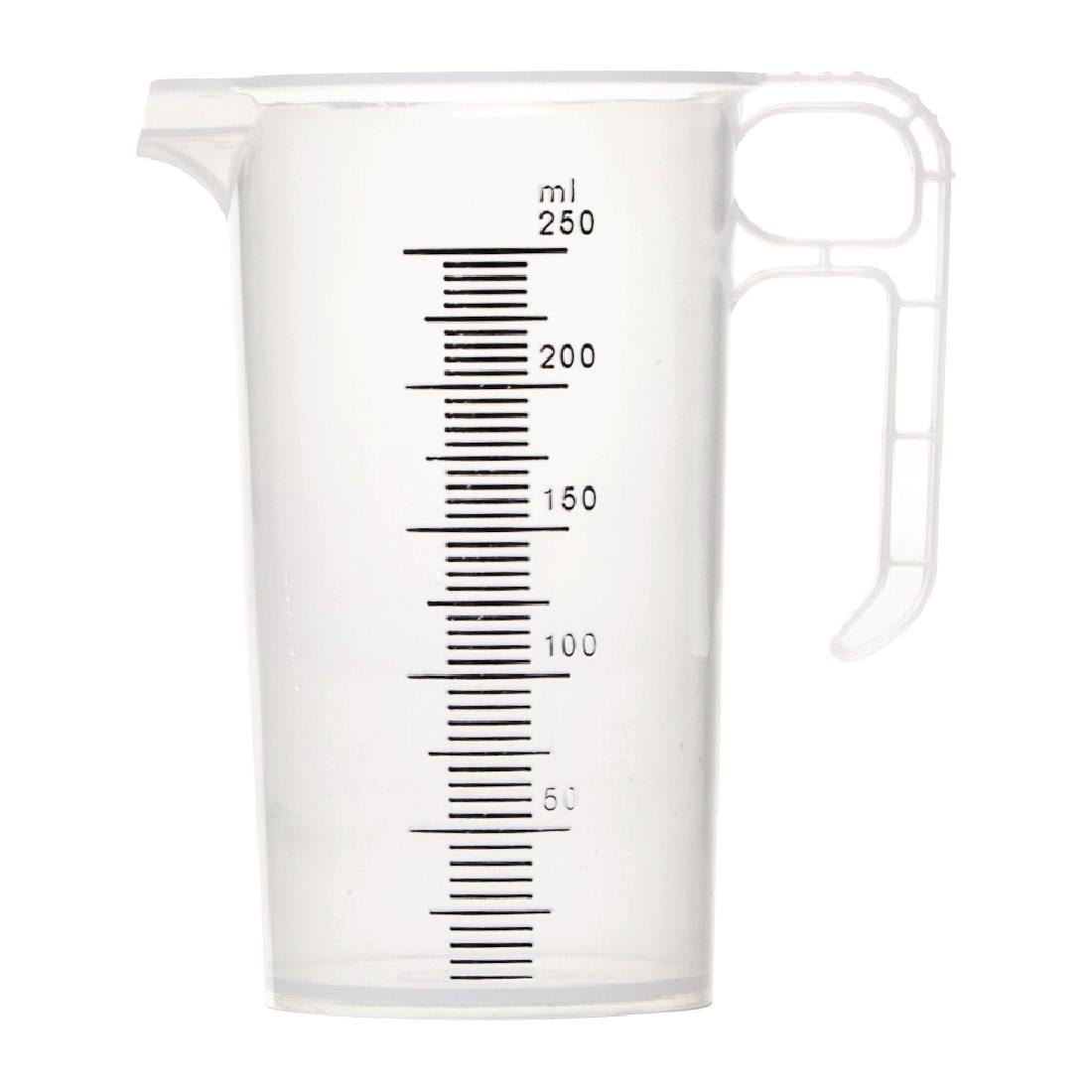 Pro-Measures Polypropylene Measuring Jug 250ml • PAS-FD324