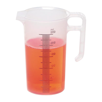 Pro-Measures Polypropylene Measuring Jug 250ml • PAS-FD324