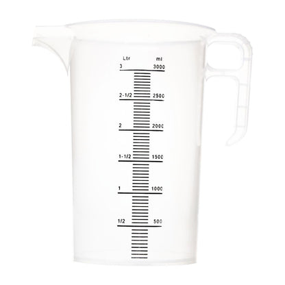 Pro-Measures Polypropylene Measuring Jug 3Ltr • PAS-FD328