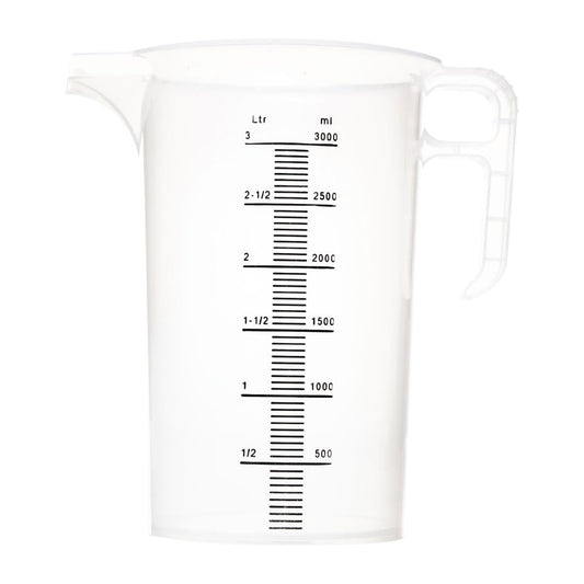 Pro-Measures Polypropylene Measuring Jug 3Ltr • PAS-FD328
