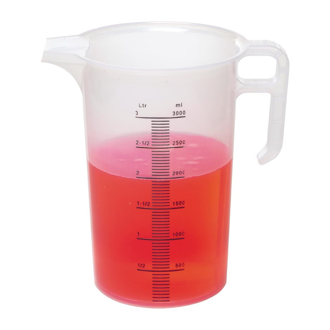 Pro-Measures Polypropylene Measuring Jug 3Ltr • PAS-FD328