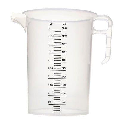 Pro-Measures Polypropylene Measuring Jug 5Ltr • PAS-FD329