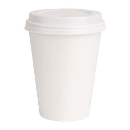 Fiesta Recyclable Paper Coffee Cups 340ml White (1000 Pack) (Pack Quantity: 1000) • PAS-FD400